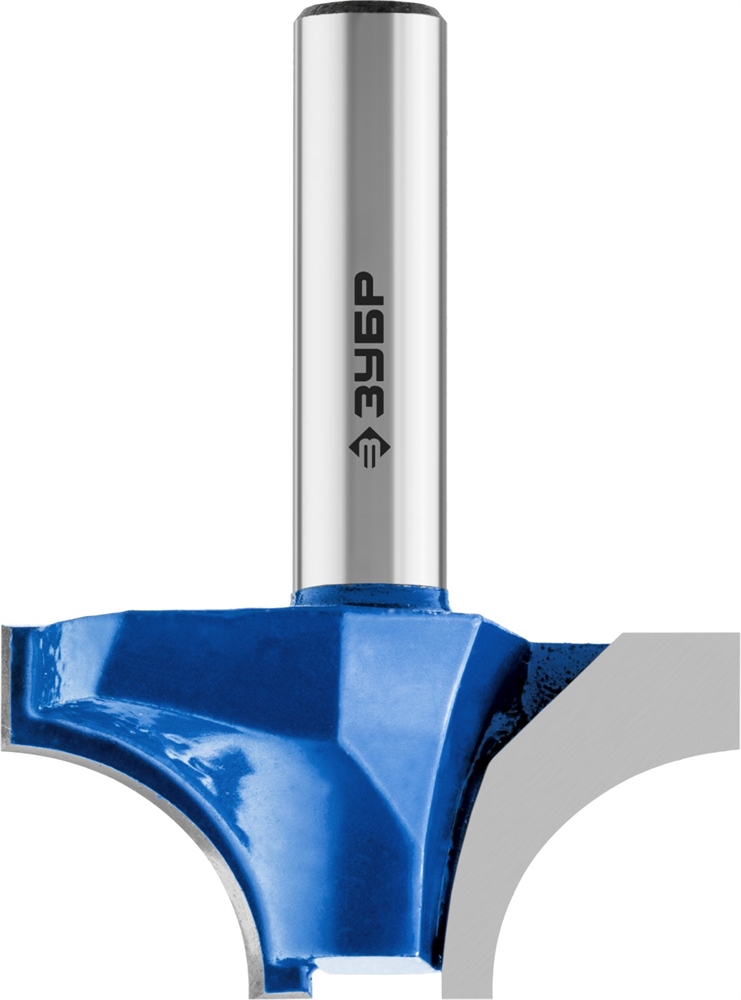 ЗУБР  38.1 x 19 мм, радиус 12.7 мм, фреза пазовая фасонная №1, Профессионал (28740-38.1) 28740-38.1