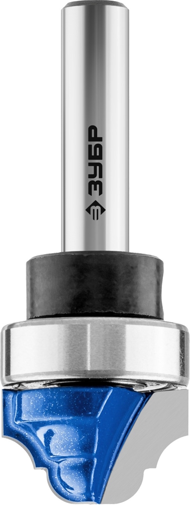 ЗУБР  22 x 13 мм, радиус 3.2 мм, фреза пазовая фасонная с верхним подшипником, Профессионал (28747-22) 28747-22