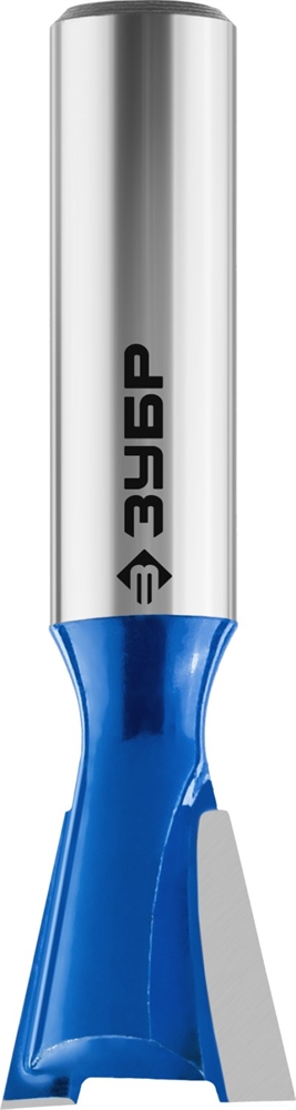 ЗУБР  12.7 x 13 мм, угол 12°, фреза пазовая фасонная ″Ласточкин Хвост″, Профессионал (28748-12.7) 28748-12.7