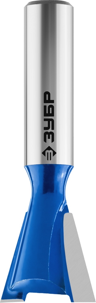 ЗУБР  19 x 20 мм, угол 7°, фреза пазовая фасонная ″Ласточкин Хвост″, Профессионал (28748-19) 28748-19