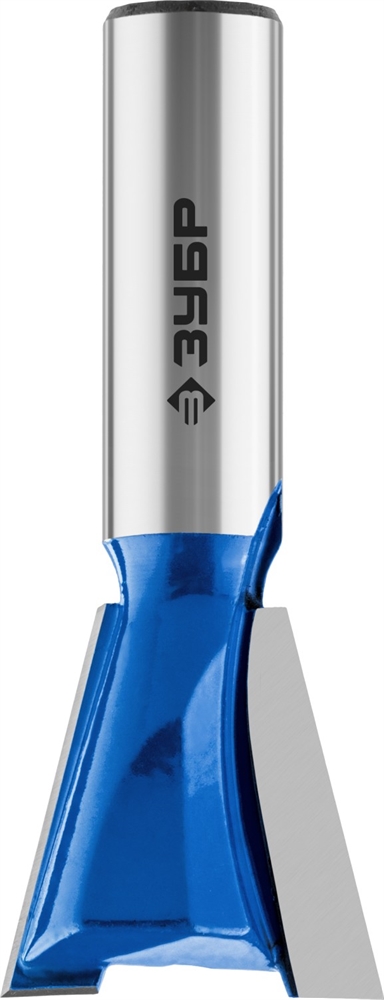 ЗУБР  25.4 x 26 мм, угол 14°, фреза пазовая фасонная ″Ласточкин Хвост″, Профессионал (28748-25.4) 28748-25.4