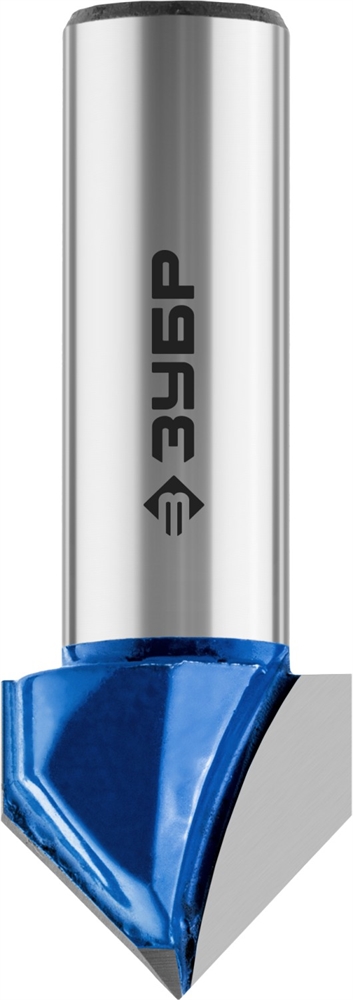 ЗУБР  19 x 17.5 мм, угол 90° мм, фреза пазовая галтельная V-образная, Профессионал (28752-19) 28752-19