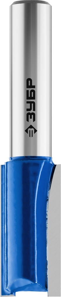 ЗУБР  12 x 25 мм, хвостовик 8 мм, фреза пазовая прямая, Профессионал (28753-12-25) 28753-12-25