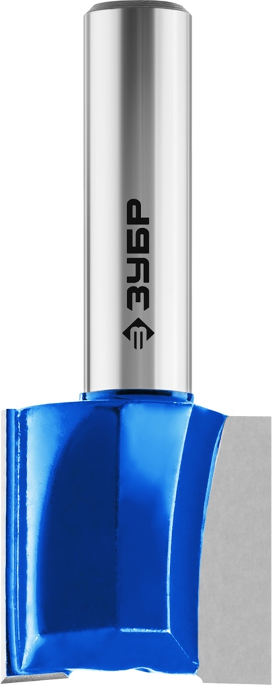 ЗУБР  20 x 19 мм, хвостовик 8 мм, фреза пазовая прямая, Профессионал (28753-20-19) 28753-20-19