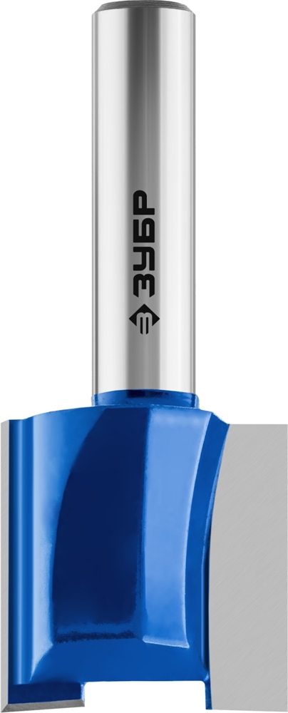 ЗУБР  22 x 22 мм, хвостовик 8 мм, фреза пазовая прямая, Профессионал (28753-22-22) 28753-22-22