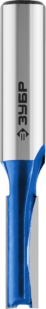 ЗУБР  6 x 19 мм, хвостовик 8 мм, фреза пазовая прямая, Профессионал (28753-6-19) 28753-6-19