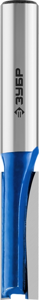 ЗУБР  8 x 25 мм, хвостовик 8 мм, фреза пазовая прямая, Профессионал (28753-8-25) 28753-8-25