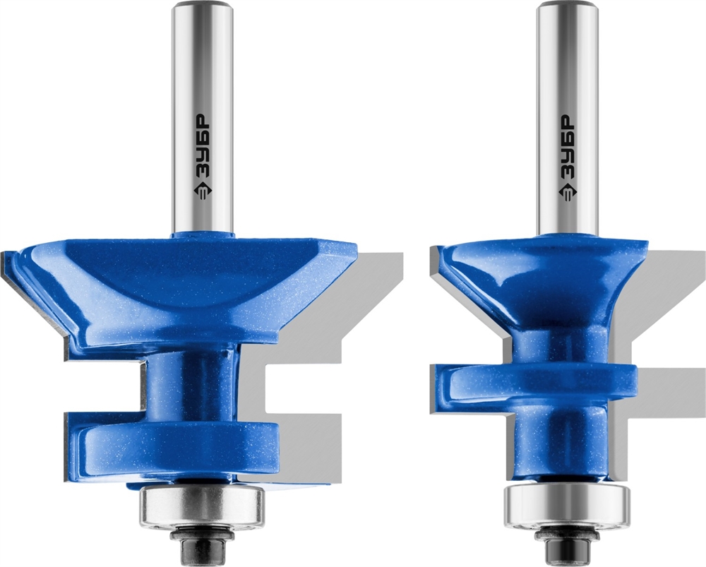 ЗУБР  50 x 30 мм, хвостовик 8 мм, набор фрез для вагонки, Профессионал (28770-50-H2) 28770-50-H2