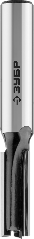 ЗУБР  8 x 19 мм, хвостовик 8 мм, фреза пазовая прямая, Профессионал (28780-8-19) 28780-8-19