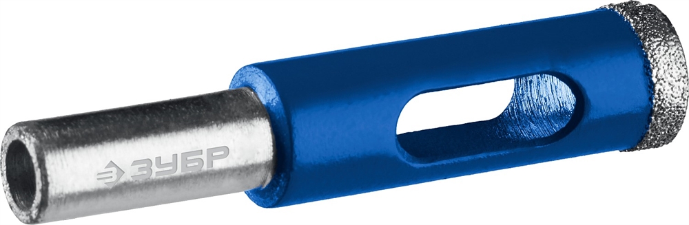 ЗУБР  АГК, d 8 мм, (трехгр. хвост, Р60), алмазное трубчатое сверло, Профессионал (29850-08) 29850-08