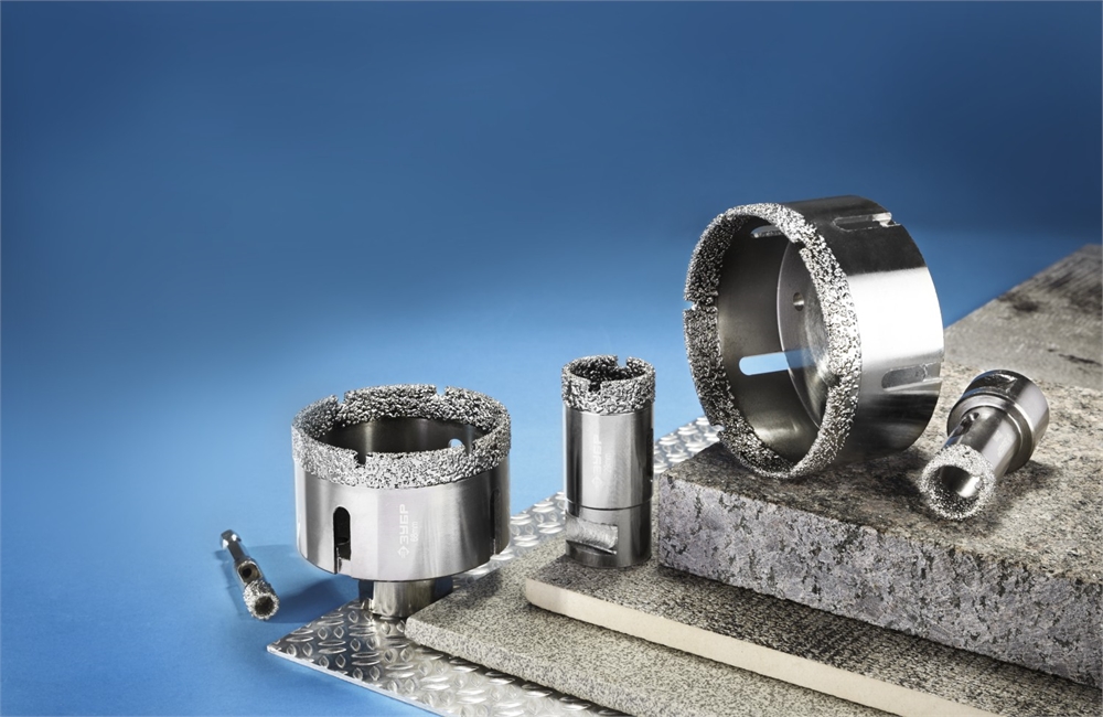 ЗУБР  АВК, d 10 мм, (HEX 1/4″, 15 мм кромка), вакуумное алмазное трубчатое сверло, Профессионал (29865-10) 29865-10