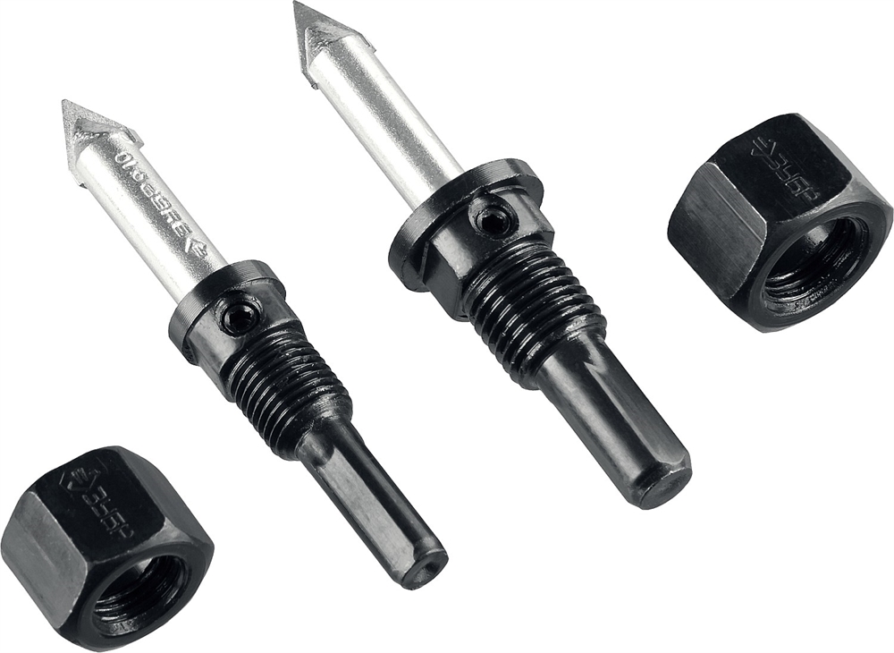 ЗУБР  6 шт, d 22, 28, 35, 44, 68, 73 мм, L 25 мм, карбид вольфрама, набор коронок-чашек с оснасткой, Профессионал (33360-H6) 33360-H6_z01