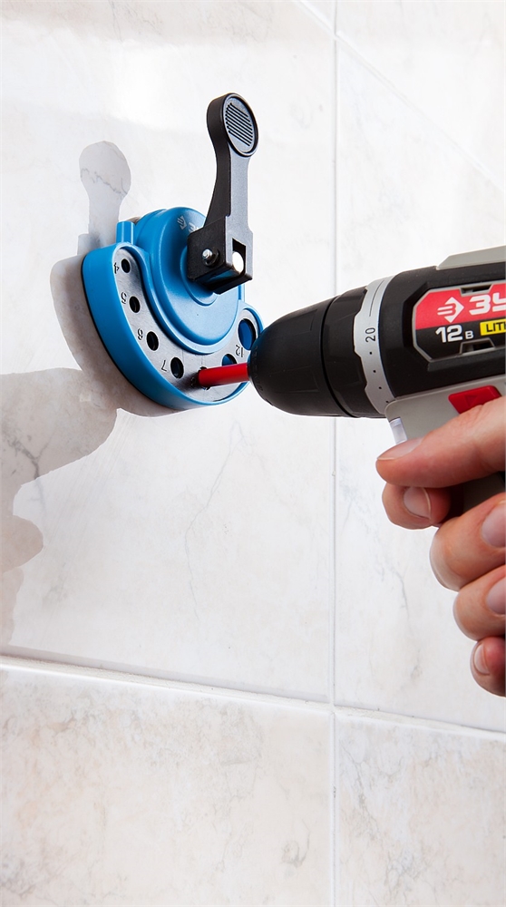 ЗУБР  4-12 мм, кондуктор для сверл алмазных трубчатых, Профессионал (29853) 29853