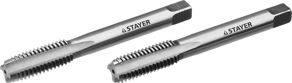 STAYER  M12 х 1.5, 2 шт, комплект метчиков (28025-12-1.5-H2) 28025-12-1.5-H2