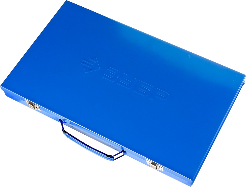 ЗУБР  65 предметов, сталь Р6М5, набор метчиков и плашек, Профессионал (28110-H65) 28110-H65