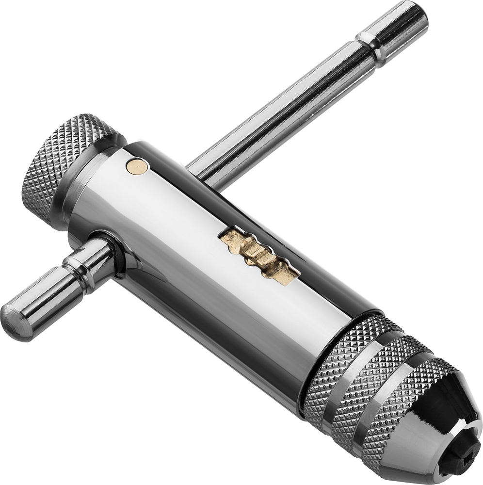 ЗУБР  для M3-M10, метчикодержатель с храповым механизмом и реверсом, Профессионал (28137-85) 28137-85_z01