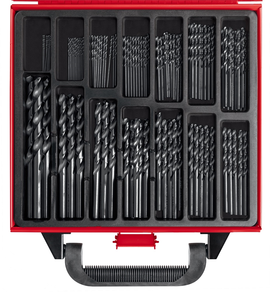 ЗУБР  99 шт, (1-10 мм), сталь Р4М2, класс В, мет.бокс, набор сверл по металлу (29605-H99) 29605-H99