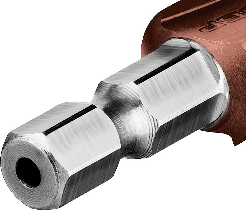 ЗУБР  Кобальт, 4-12 мм, 9 ступеней, сталь Р6М5, кобальтовое покрытие, ступенчатое сверло, Профессионал (29672-4-12-9) 29672-4-12-9_z01