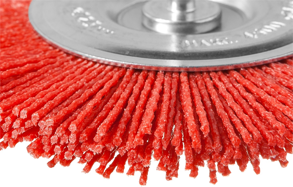 ЗУБР  100 мм, нейлоновая проволока, щетка дисковая для УШМ, Профессионал (35161-100) 35161-100_z02