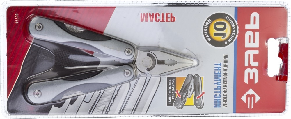ЗУБР  10 в 1, мини, многофункциональный инструмент (47750) 47750