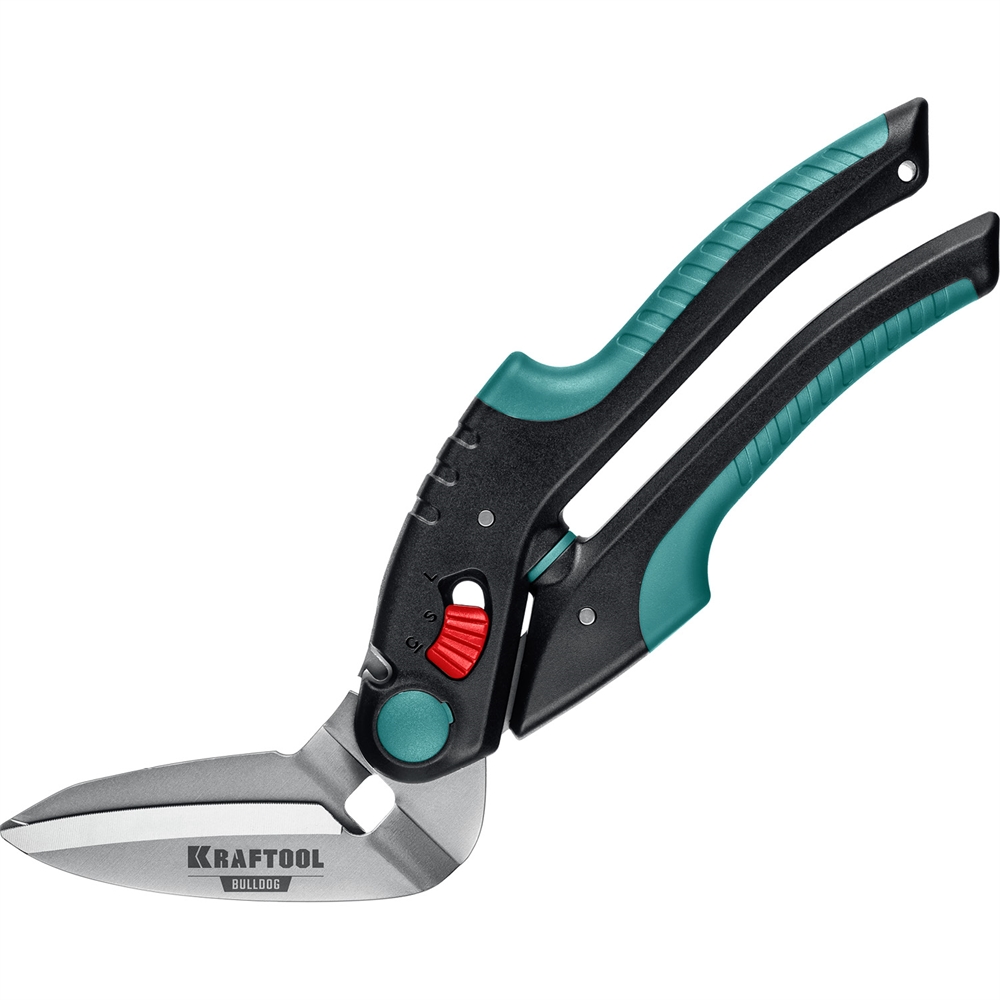 KRAFTOOL  BULLDOG, 250 мм, многофункциональные прямые технические ножницы (23203) 23203