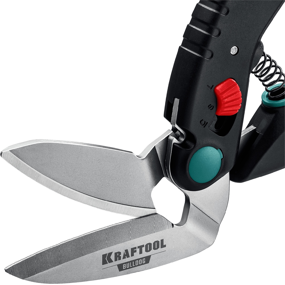 KRAFTOOL  BULLDOG, 250 мм, многофункциональные прямые технические ножницы (23203) 23203