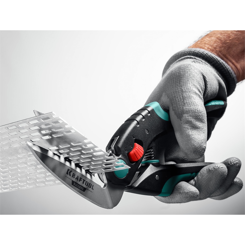 KRAFTOOL  BULLDOG, 250 мм, многофункциональные прямые технические ножницы (23203) 23203