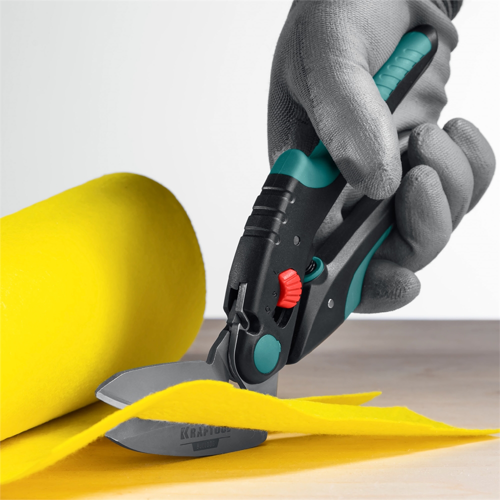 KRAFTOOL  BULLDOG, 250 мм, многофункциональные прямые технические ножницы (23203) 23203