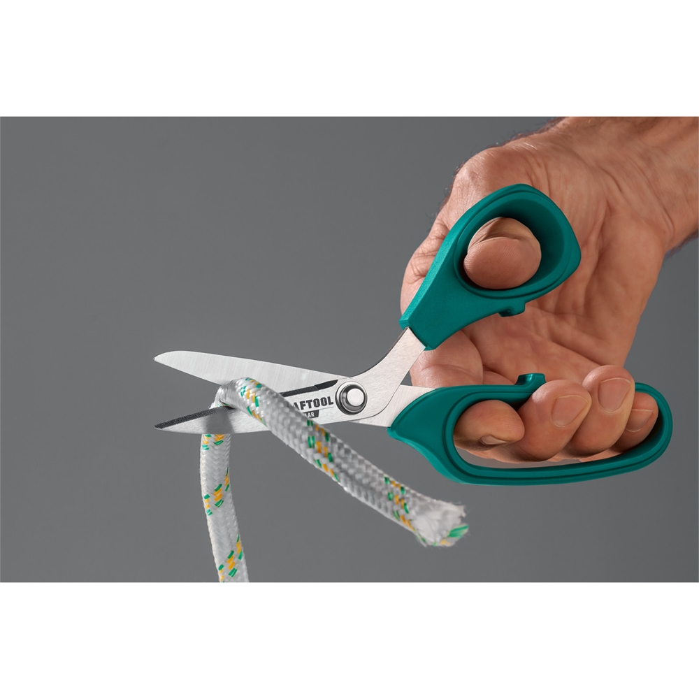 KRAFTOOL  Armor cutter, 205 мм, технические ножницы по кевлару и стекловолокну (23207) 23207