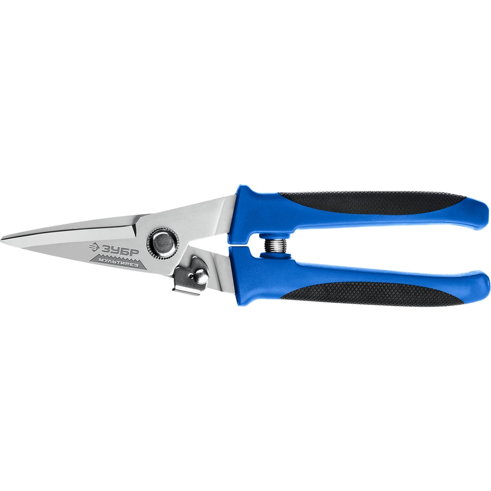 ЗУБР  МУЛЬТИРЕЗ, 200 мм, универсальные технические ножницы, Профессионал (23215) 23215