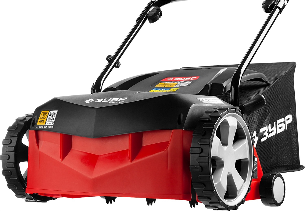 ЗУБР  1000 Вт, 32  см, электрический скарификатор-аэратор (ЗСЭ-32-1000) ЗСЭ-32-1000