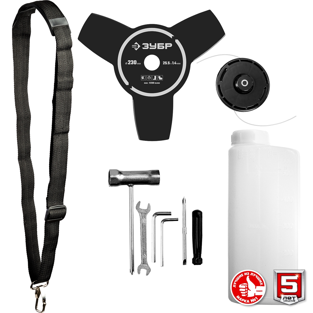 ЗУБР  1 кВт, бензиновый триммер (КРБ-1000) КРБ-1000