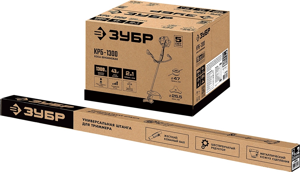 ЗУБР  1.3 кВт, бензиновый триммер (КРБ-1300) КРБ-1300