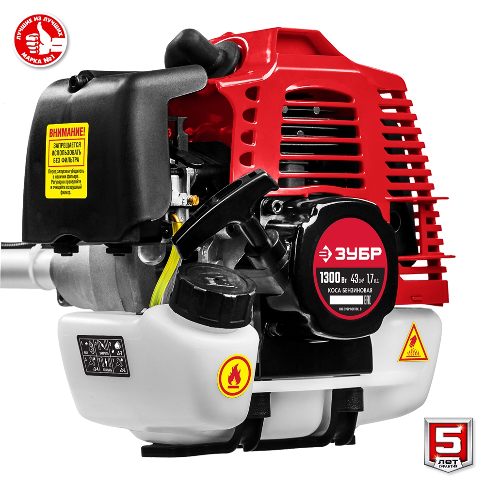 ЗУБР  1.3 кВт, бензиновый триммер (КРБ-1300) КРБ-1300
