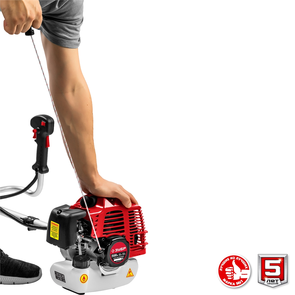 ЗУБР  2.5 кВт, бензиновый триммер (КРБ-2500-Р) КРБ-2500-Р