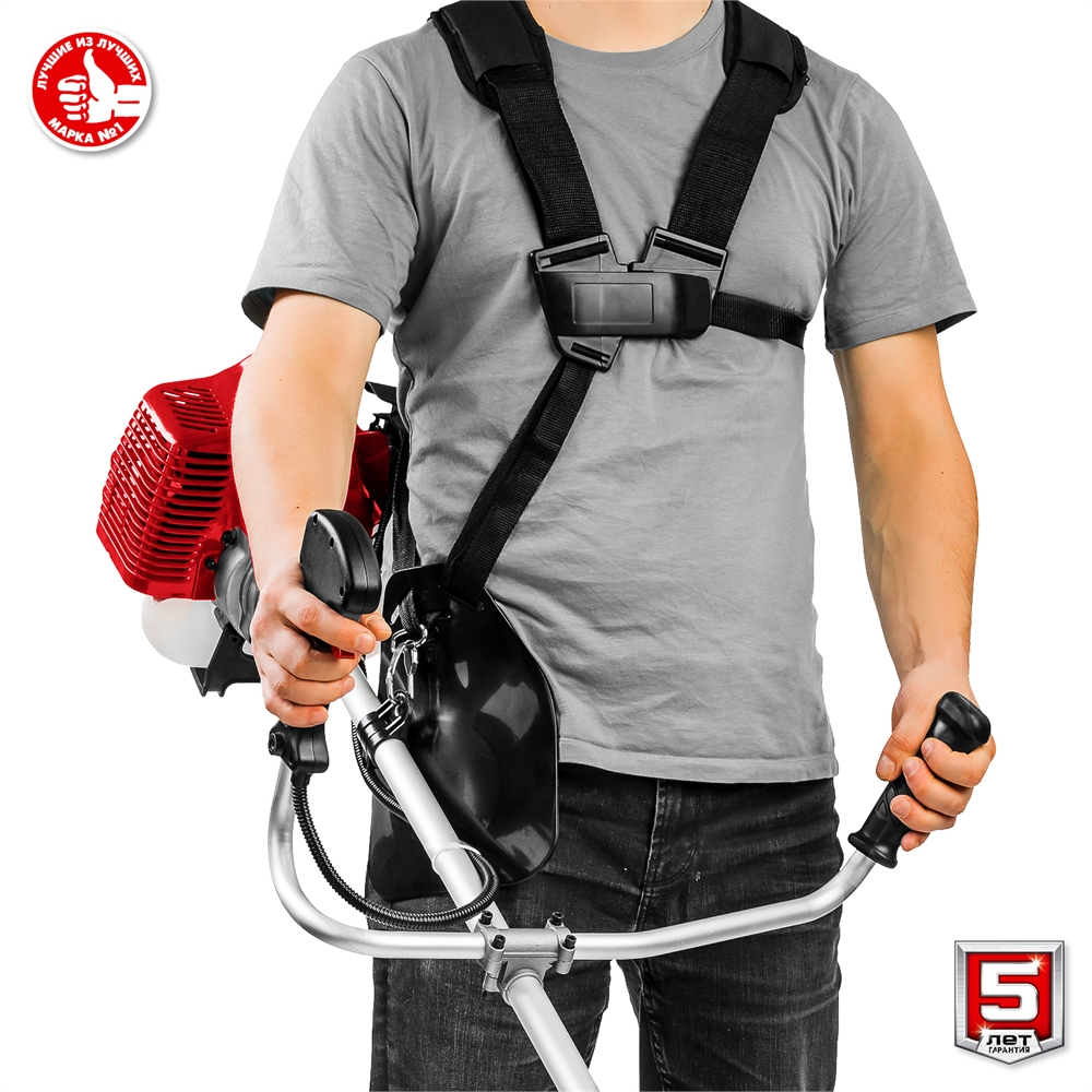 ЗУБР  2.5 кВт, бензиновый триммер (КРБ-2500-Р) КРБ-2500-Р