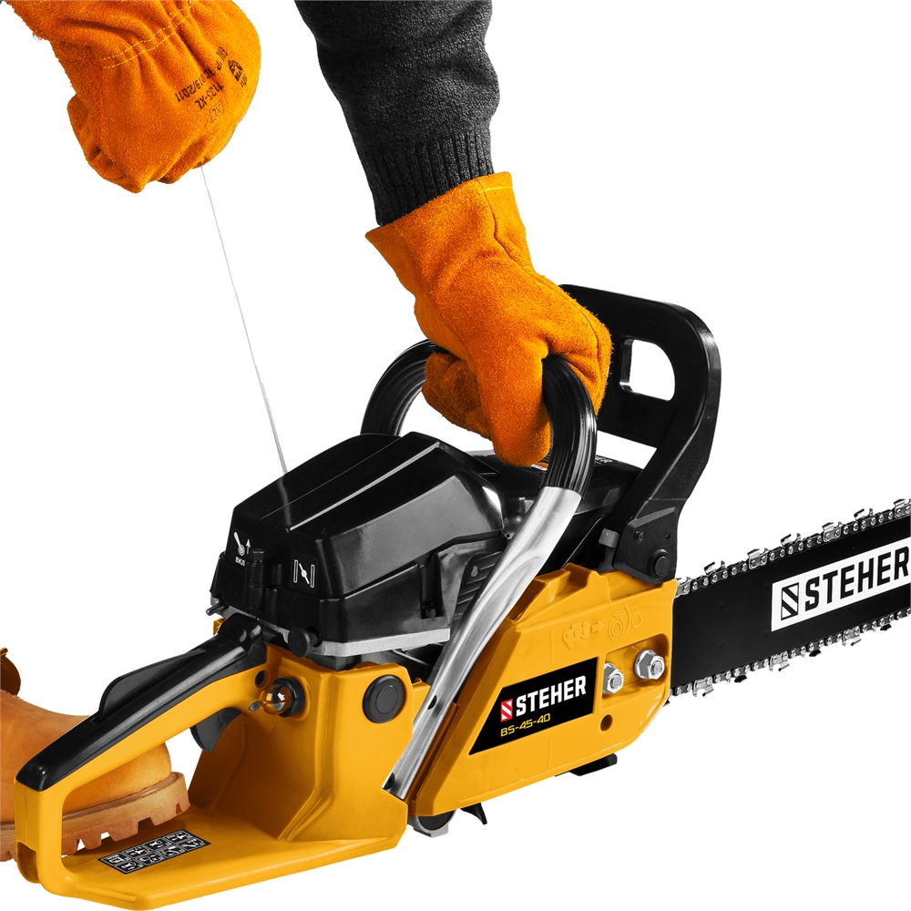 STEHER  45 см3, 40 см, бензопила (BS-45-40) BS-45-40