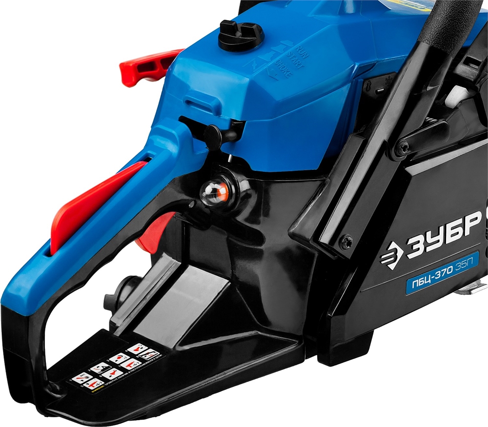 ЗУБР  37 см3, 35 см, бензопила, Профессионал (ПБЦ-370 35П) ПБЦ-370 35П