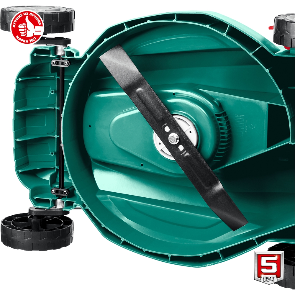 ЗУБР  2000 Вт, ш/с 42 см, сетевая газонокосилка (ГСЦ-42-2000) ГСЦ-42-2000