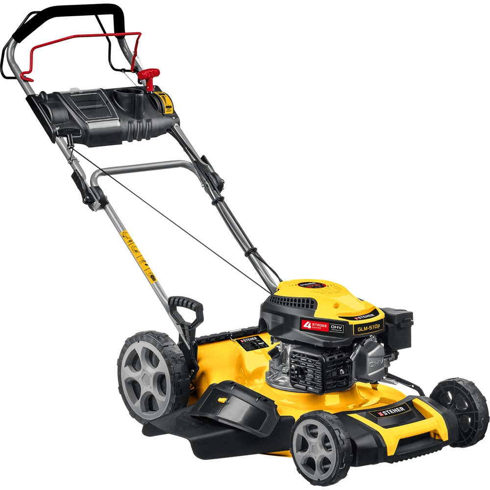 STEHER  510 мм, 6.5 л.с., бензиновая самоходная газонокосилка (GLM-510p) GLM-510p
