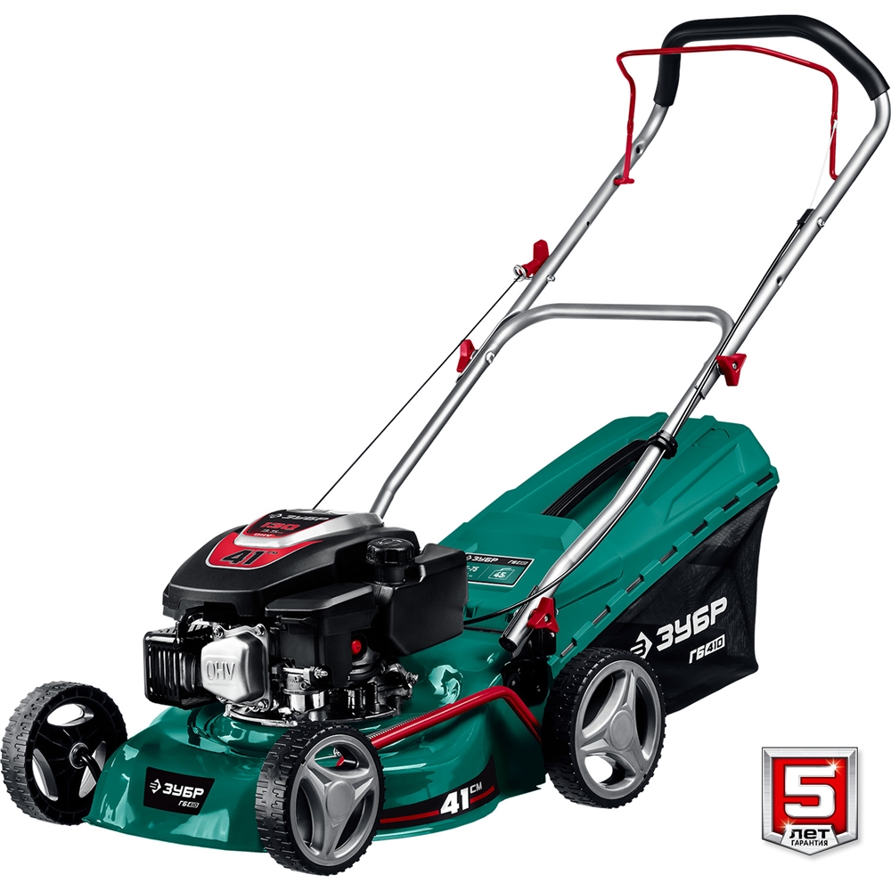 ЗУБР  410 мм, 3.5 л.с., бензиновая газонокосилка (ГБ-410) ГБ-410