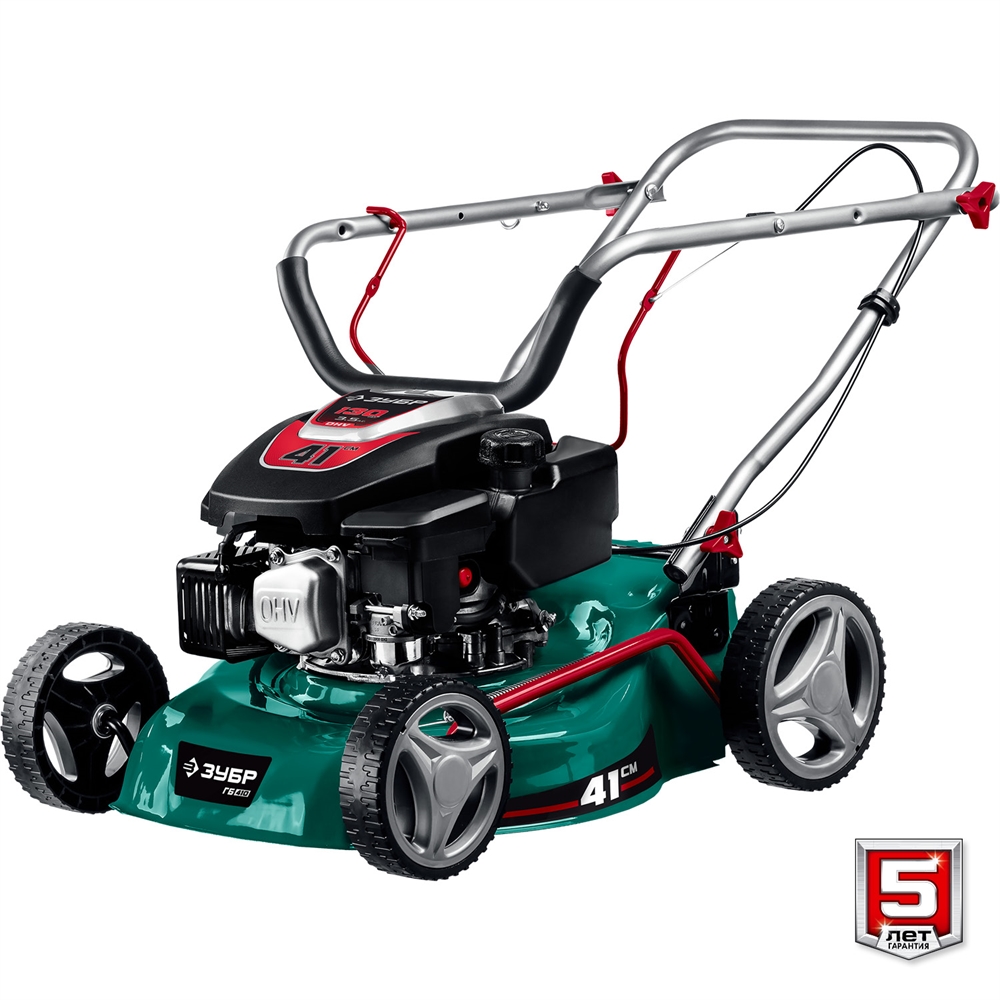 ЗУБР  410 мм, 3.5 л.с., бензиновая газонокосилка (ГБ-410) ГБ-410