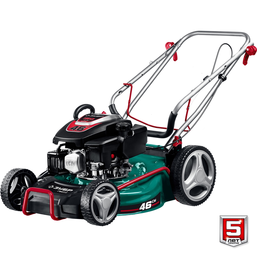 ЗУБР  460 мм, 4.5 л.с., бензиновая газонокосилка (ГБ-460) ГБ-460