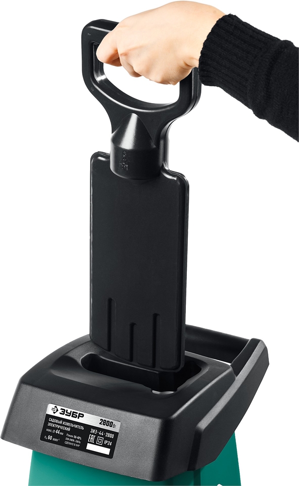 ЗУБР  2800 Вт, электрический садовый измельчитель (ЗИЭ-44-2800) ЗИЭ-44-2800