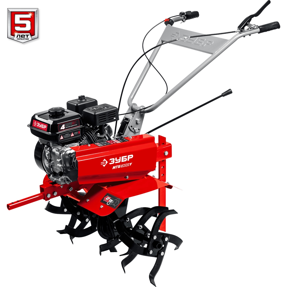 ЗУБР  увеличенные колеса, 7 л.с., мотоблок (МТБ-300 У) МТБ-300 У