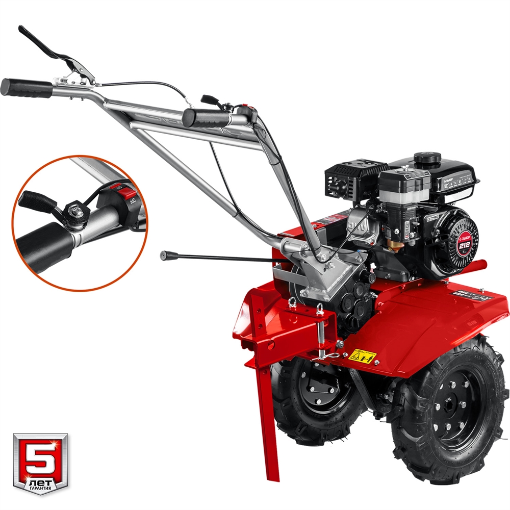 ЗУБР  7 л.с., мотоблок с понижающей передачей (МТБ-400) МТБ-400