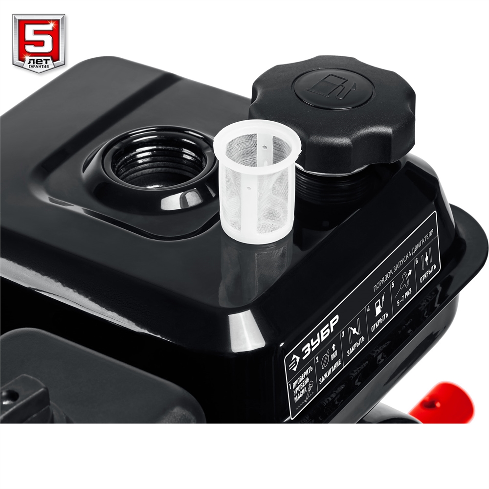 ЗУБР  увеличенные колеса, 7 л.с., мотоблок с понижающей передачей (МТБ-400 У) МТБ-400 У