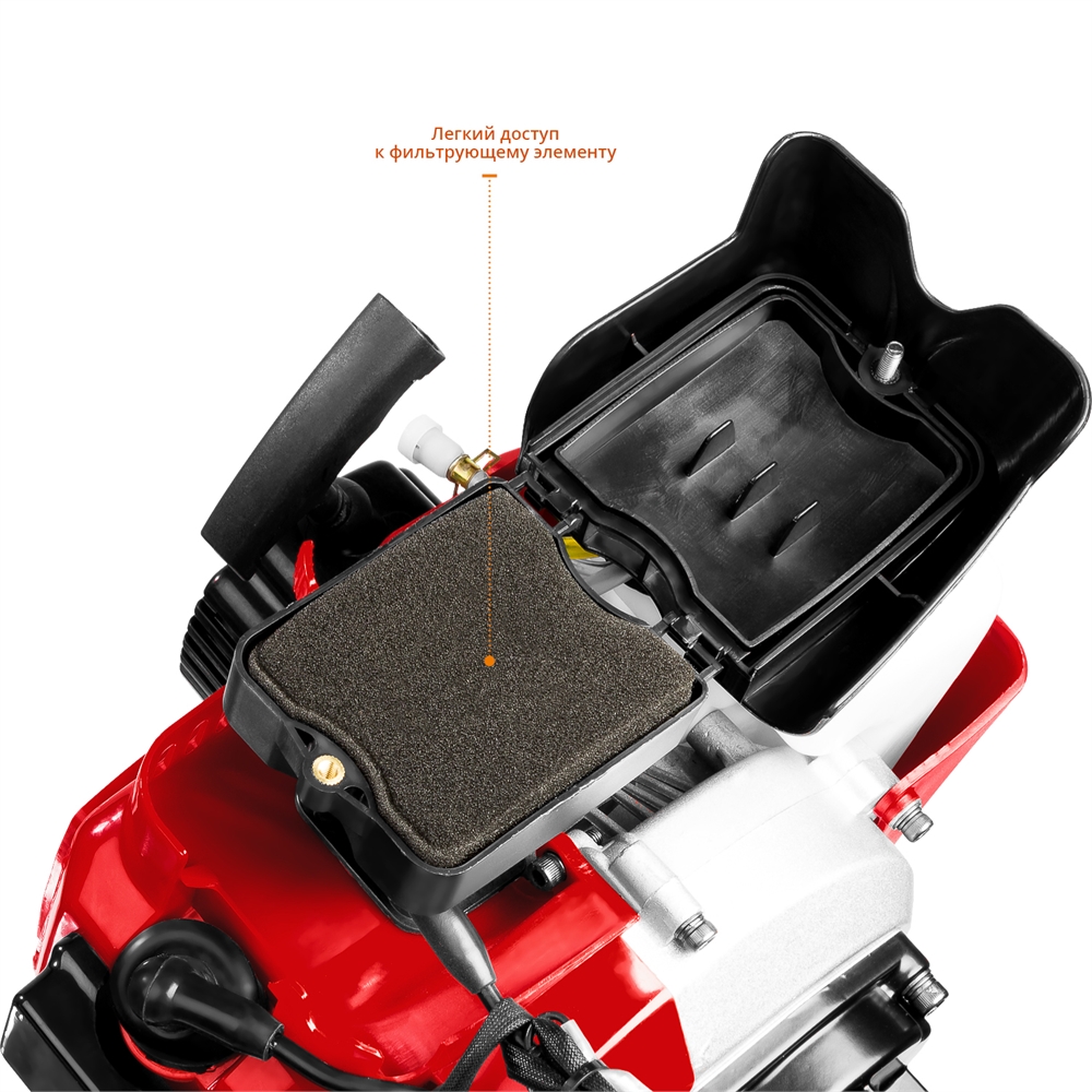 ЗУБР  d 60 - 150 мм, 43 см3, 1 оператор, мотобур (бензобур) (МБ1-150) МБ1-150
