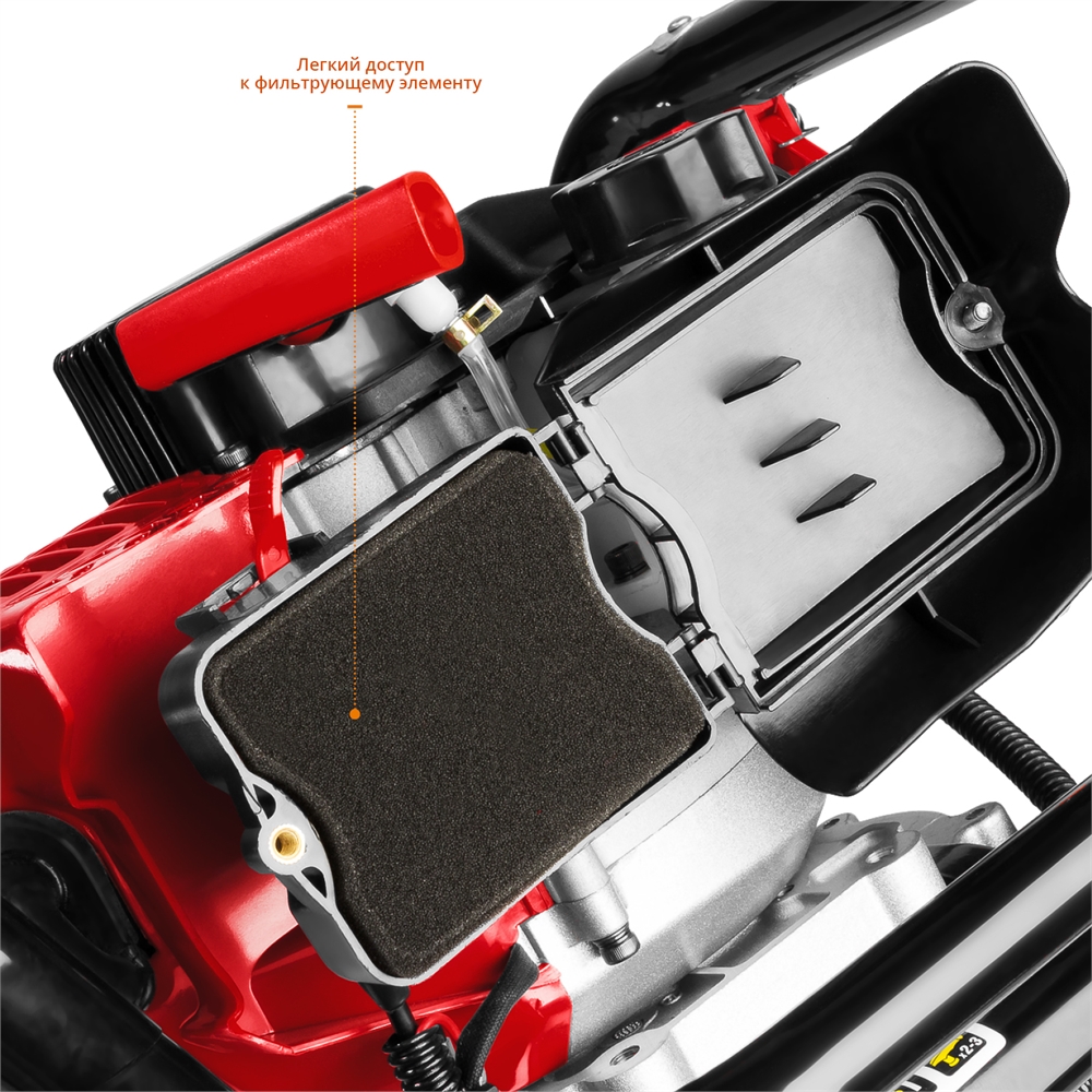 ЗУБР  d 60 - 200 мм, 43 см3, 1 оператор, мотобур (бензобур) (МБ1-200) МБ1-200