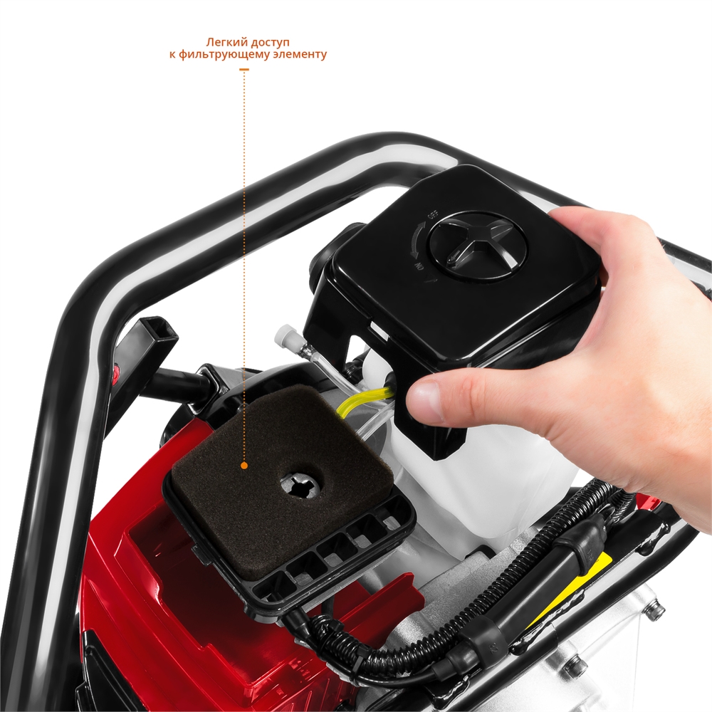 ЗУБР  d 60 - 300 мм, 71 см3, 2 оператора, мотобур (бензобур) (МБ2-300) МБ2-300